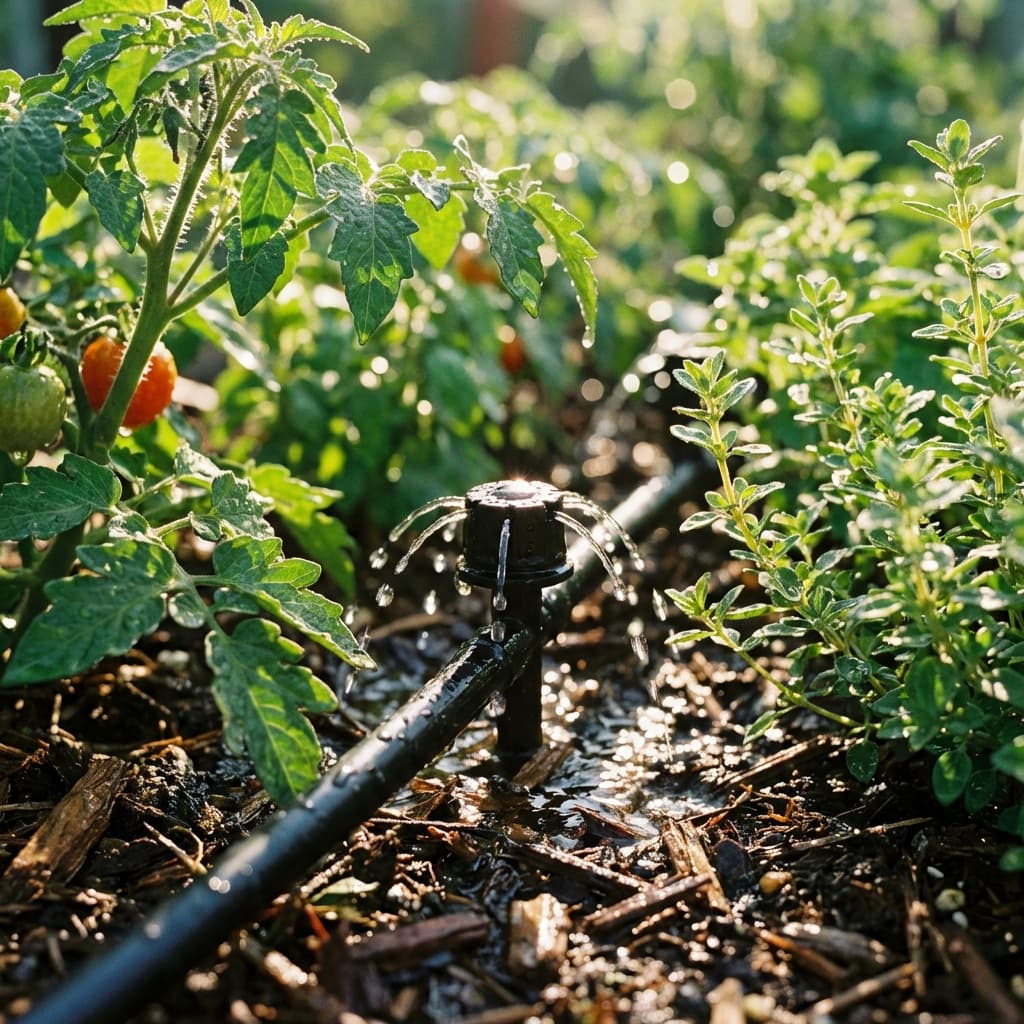 Переваги крапельного поливу у вашому саду