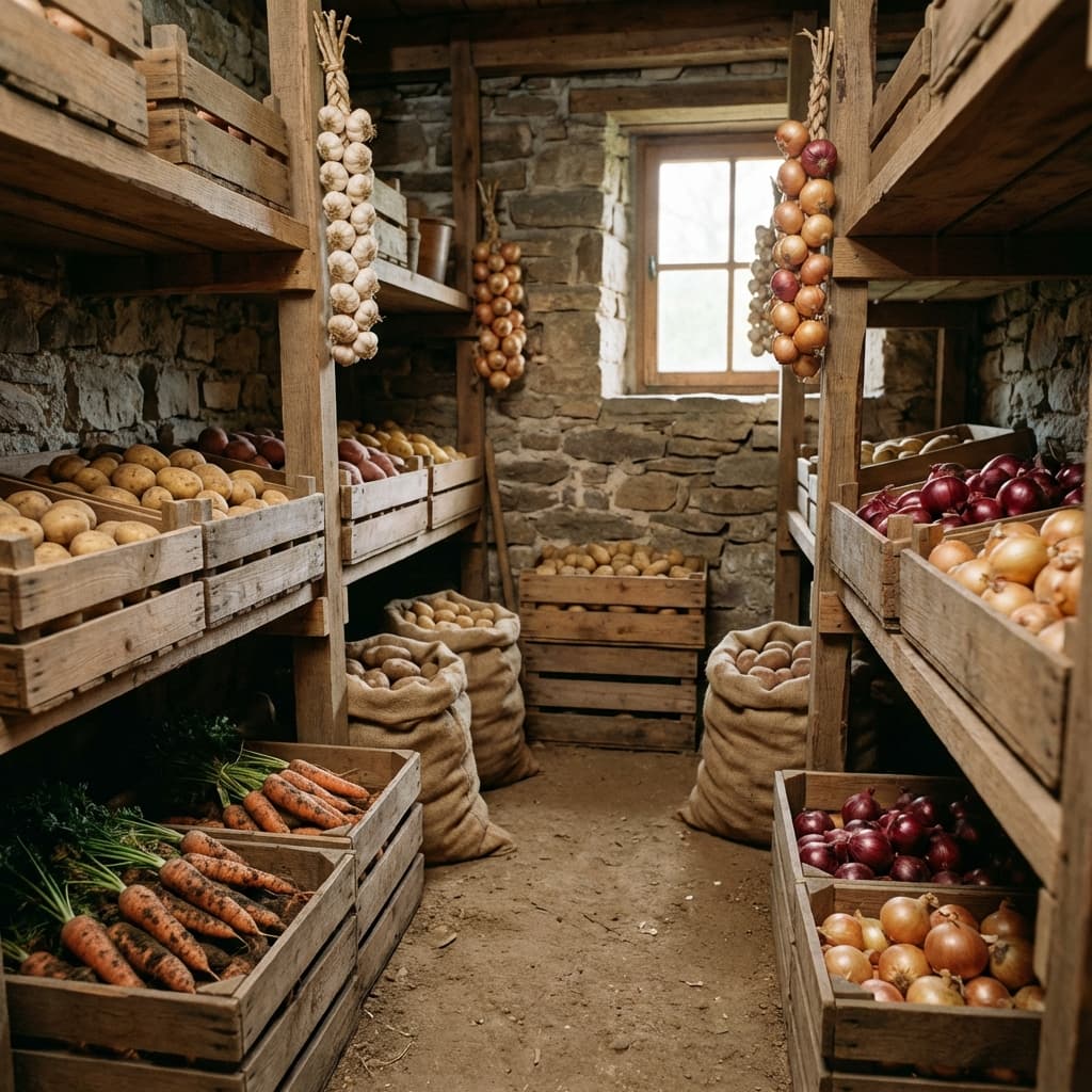 Як зберегти врожай овочів зимою
